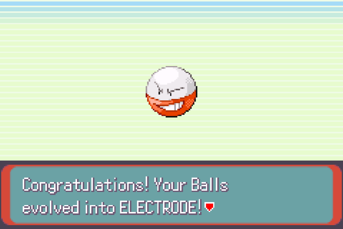 Your balls evolved into Electrode Blank Meme Template