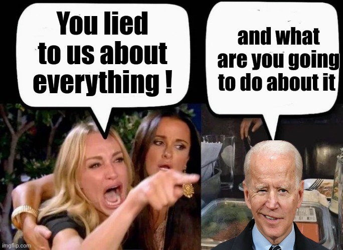 You lied to us about everything ! and what are you going to do about it | made w/ Imgflip meme maker