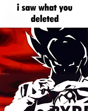 I saw what you deleted but ai extended Blank Meme Template