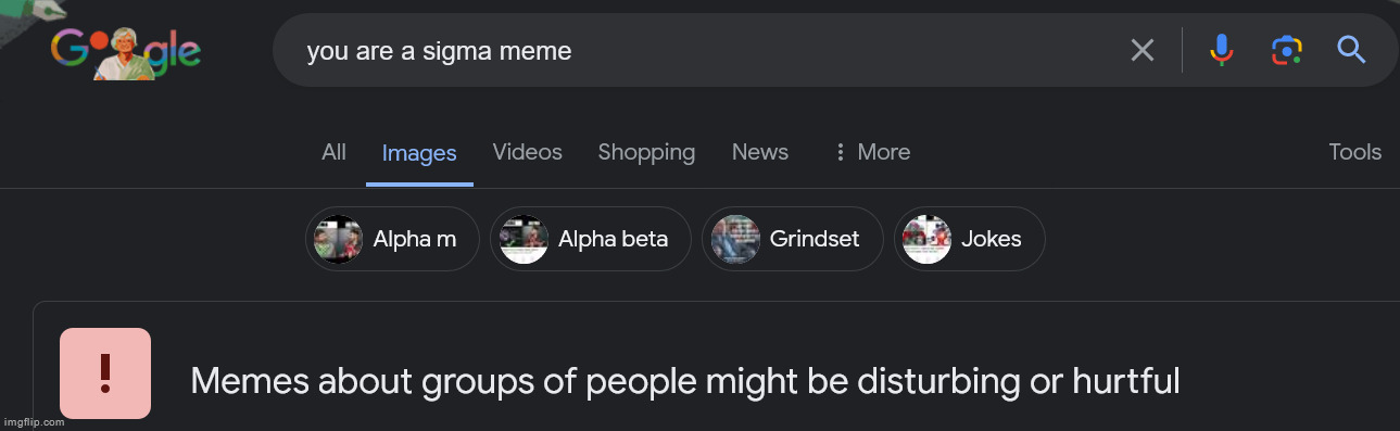 Google wildin | made w/ Imgflip meme maker