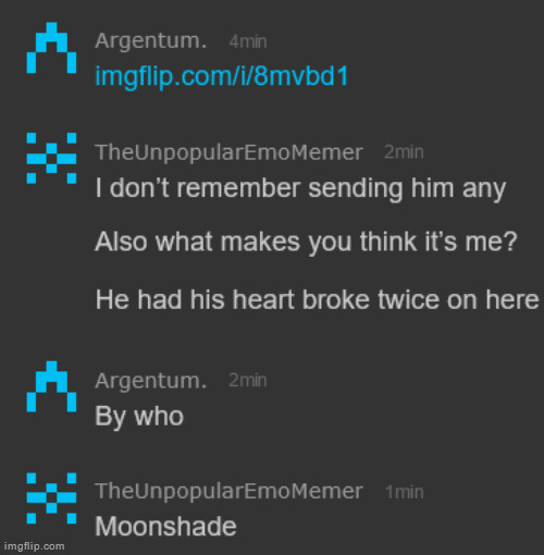 I didn't know that he was with moonshade | made w/ Imgflip meme maker