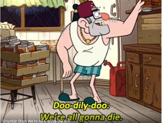 stan we gona die Blank Meme Template