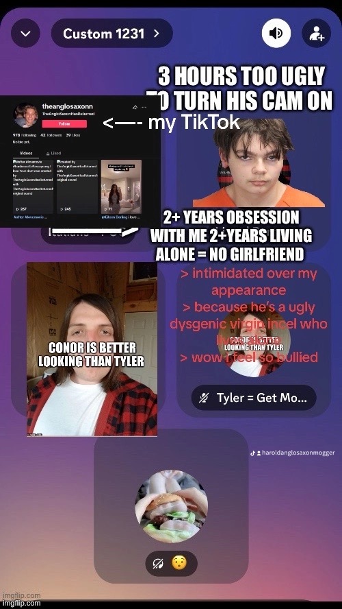 Ugly Tyler getting mogged in 3 hours again in vc | image tagged in loser | made w/ Imgflip meme maker