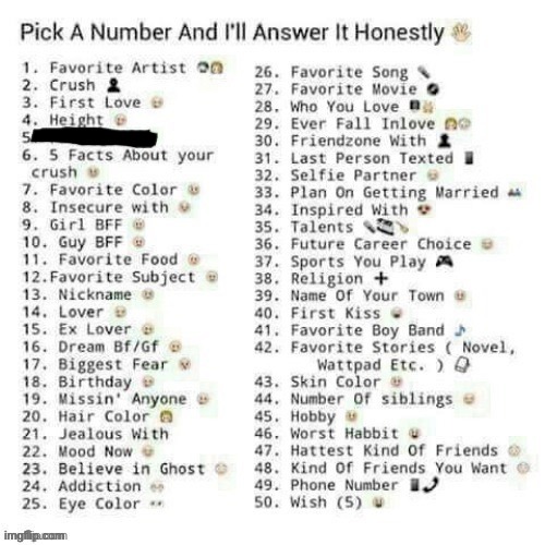 Pick a number | image tagged in pick a number | made w/ Imgflip meme maker