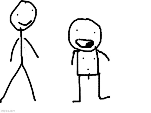 He is scared | image tagged in msmg | made w/ Imgflip meme maker