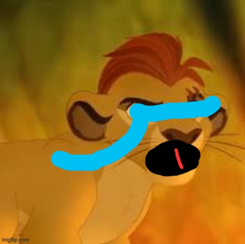 Kion crybaby | image tagged in kion crybaby | made w/ Imgflip meme maker