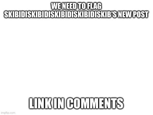 It is actually offensive | WE NEED TO FLAG SKIBIDISKIBIDISKIBIDISKIBIDISKIB'S NEW POST; LINK IN COMMENTS | made w/ Imgflip meme maker