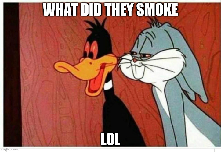 Looney Tunes Stoned | WHAT DID THEY SMOKE; LOL | image tagged in looney tunes stoned | made w/ Imgflip meme maker