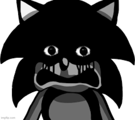 Displeased Sonic.EXE | image tagged in displeased sonic exe | made w/ Imgflip meme maker