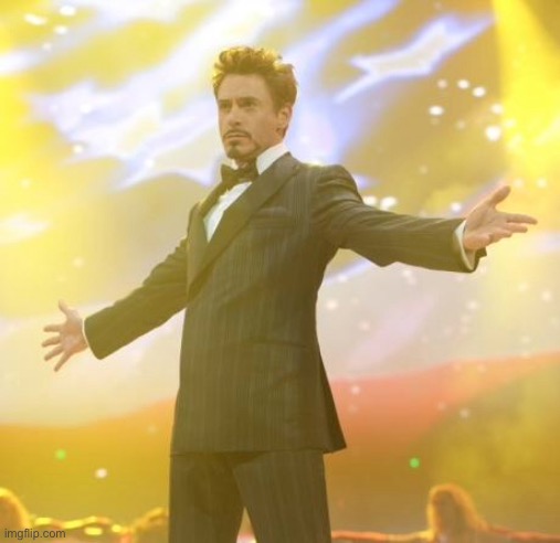 Robert Downey Jr Iron Man | image tagged in robert downey jr iron man | made w/ Imgflip meme maker