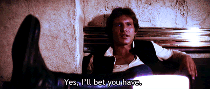 han solo Blank Meme Template
