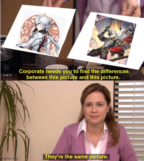 Genshin Impact/ Honkai Star Rail | image tagged in memes,they're the same picture | made w/ Imgflip meme maker