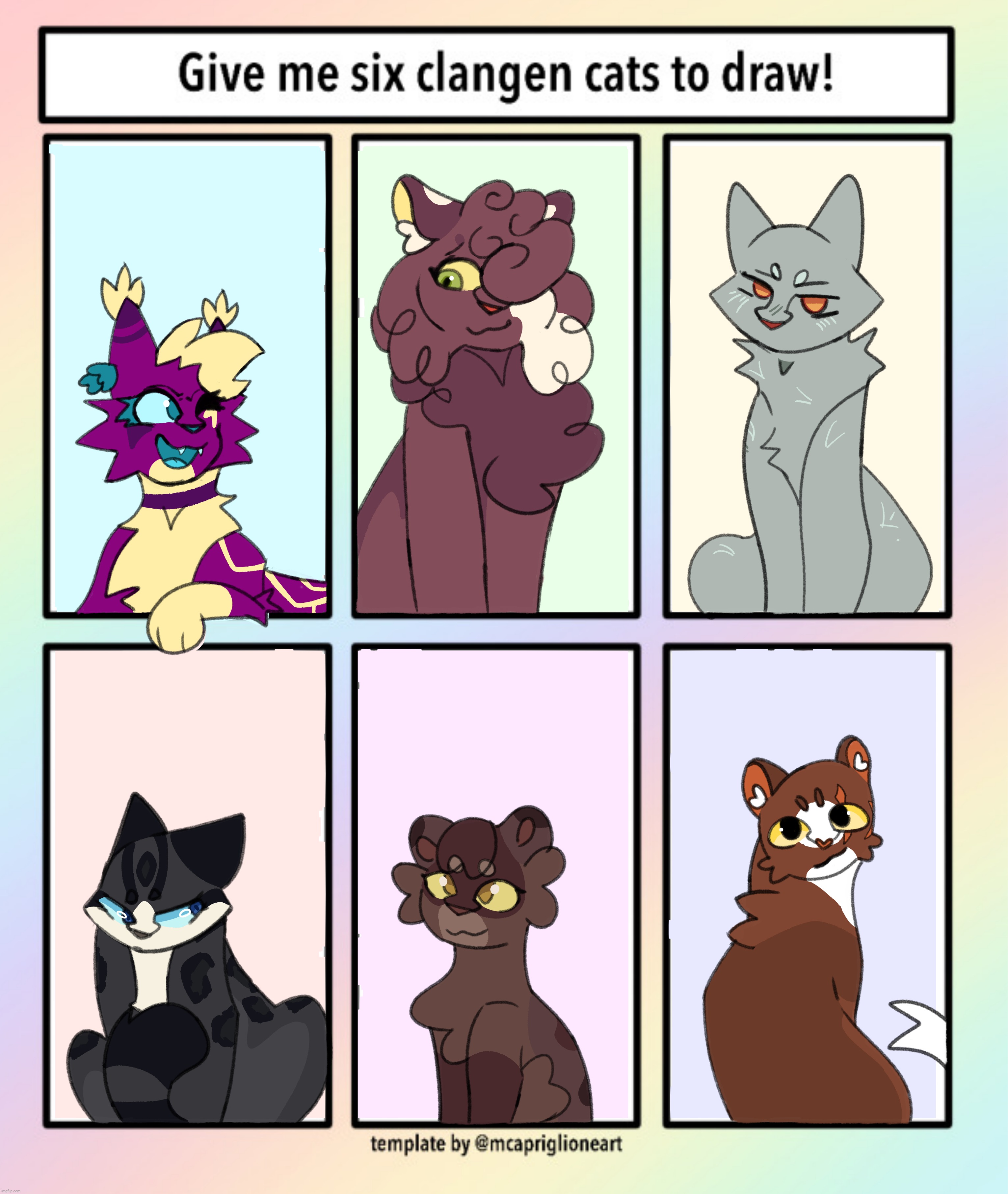 Some Clangen Cats From Multiple Tumblr Blogs Imgflip