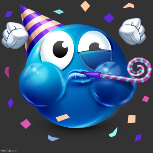 Celebrating Emoji | image tagged in celebrating emoji | made w/ Imgflip meme maker