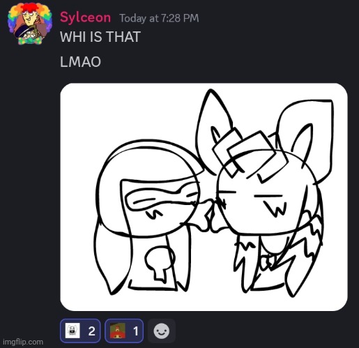 Throwback to yesterday when I got this mortifying discord message | made w/ Imgflip meme maker