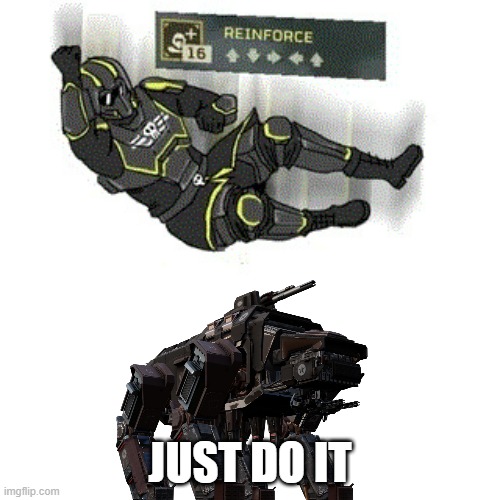 Diver drop | JUST DO IT | image tagged in diver drop | made w/ Imgflip meme maker