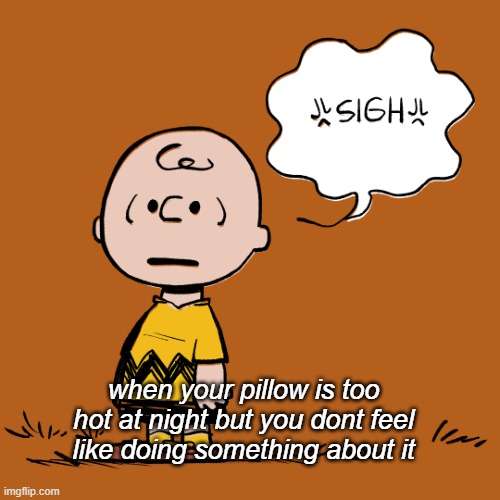 perfect_pillow | when your pillow is too hot at night but you dont feel like doing something about it | image tagged in perfect_pillow | made w/ Imgflip meme maker
