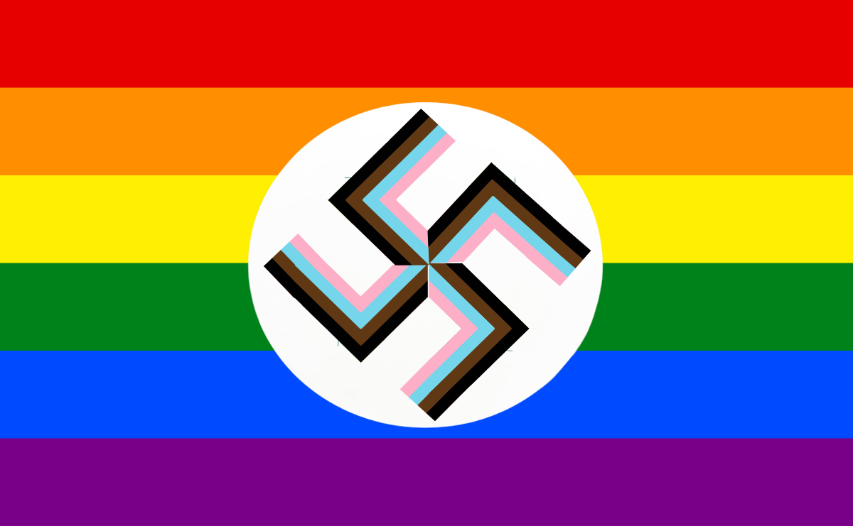Pride Nazi Blank Meme Template