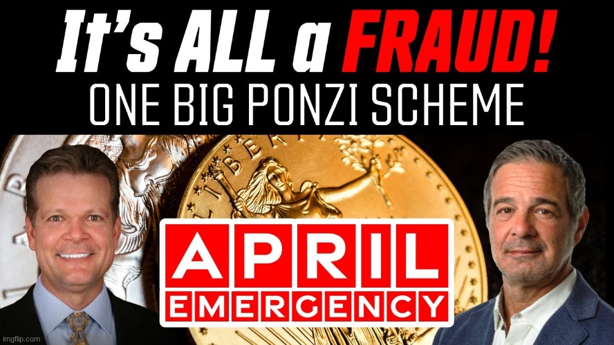 Bo Polny: It's All a Fraud! April, April, April, Emergency! Andy Schectman (Video)