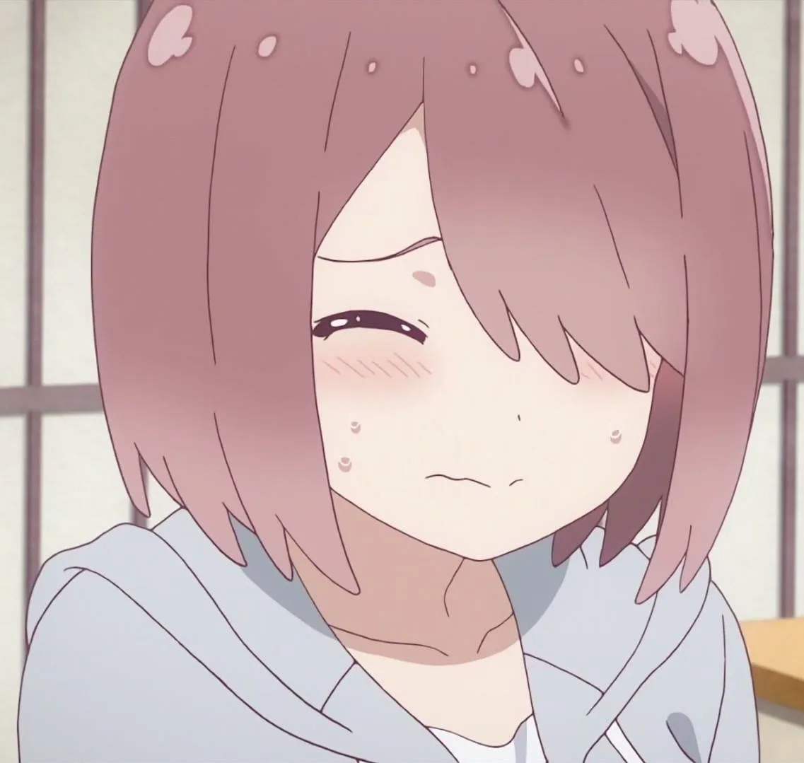 Wataten Miyako Embarrassed Blank Meme Template