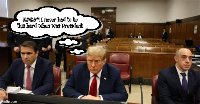 LIE HARD | %#@&*! I never had to lie this hard when was President! | image tagged in die hard,trump lies,trump in court,maga loser,the prevaicator,i'll be back | made w/ Imgflip meme maker