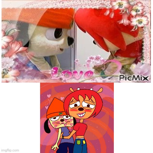 PaRappa and Lammy Love Together? | made w/ Imgflip meme maker
