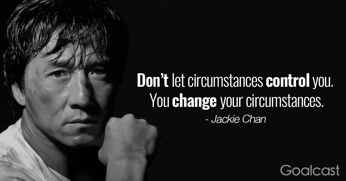 High Quality Jackie Chan Quote Blank Meme Template