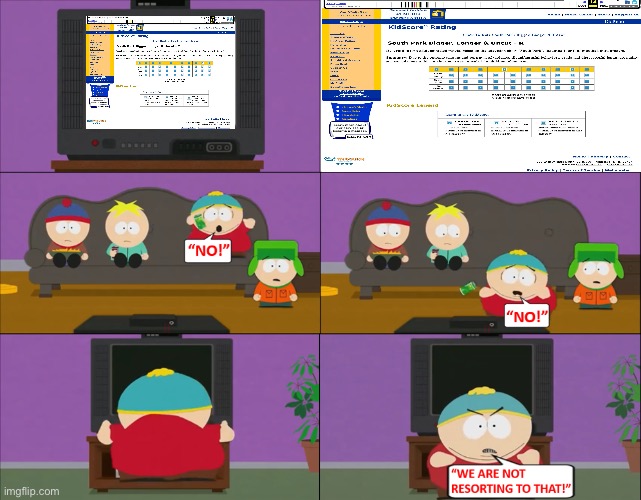 Eric Turns Off KidScore (Homage to Common Sense Media) | image tagged in deviantart,eric cartman,south park,meme,cartman,hypocrisy | made w/ Imgflip meme maker