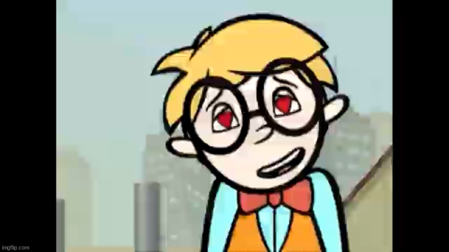 Tobey from having a crush on WordGirl | image tagged in tobey from having a crush on wordgirl | made w/ Imgflip meme maker