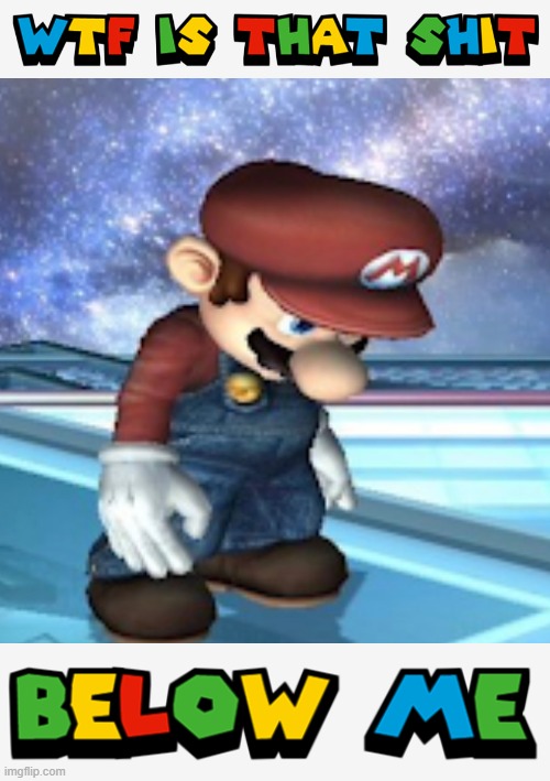 Wow... | image tagged in depressed mario | made w/ Imgflip meme maker