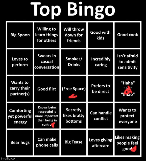 i no bingo :( | image tagged in top bingo | made w/ Imgflip meme maker