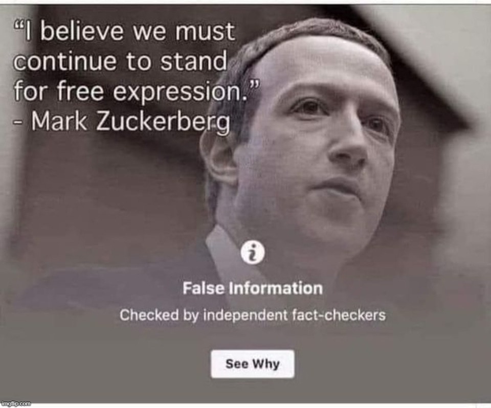 Mark Zuckerberg BUSTED! | image tagged in independent fact checkers,marked safe from facebook meme template,fact check,liar liar my teacher says | made w/ Imgflip meme maker