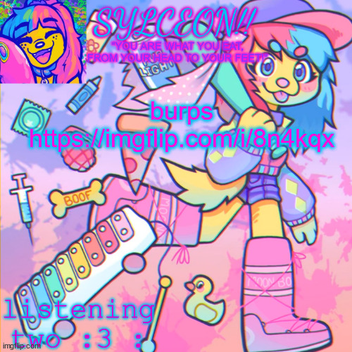 THIS IS SYLCEON SPEAKJIN AND UR LISTENIN 2 4LUNG!! | burps https://imgflip.com/i/8n4kqx | image tagged in this is sylceon speakjin and ur listenin 2 4lung | made w/ Imgflip meme maker
