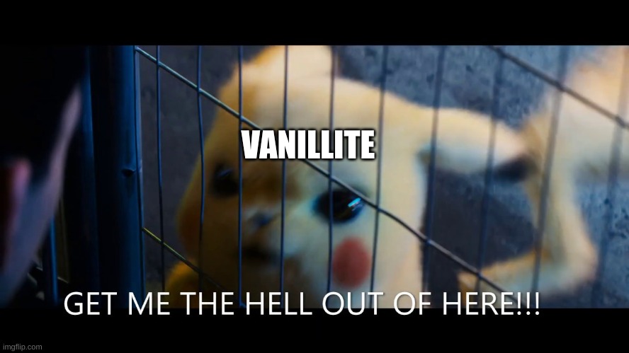 Get me the hell out of here | VANILLITE | image tagged in get me the hell out of here | made w/ Imgflip meme maker