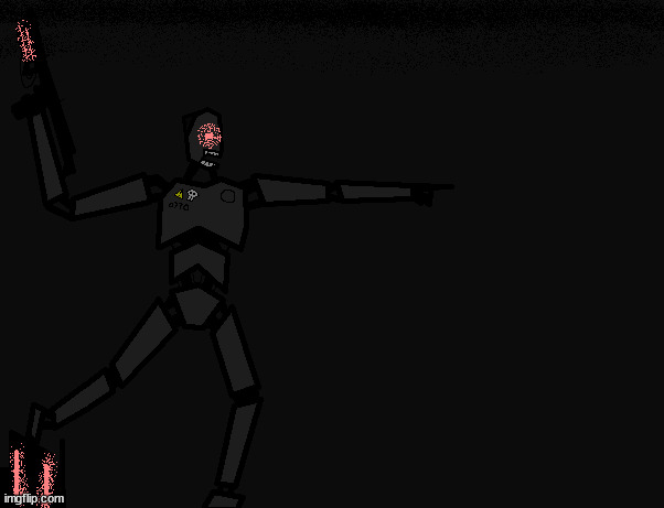 even more demented art | image tagged in mechanical commander | made w/ Imgflip meme maker