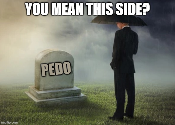 YOU MEAN THIS SIDE? PEDO | made w/ Imgflip meme maker