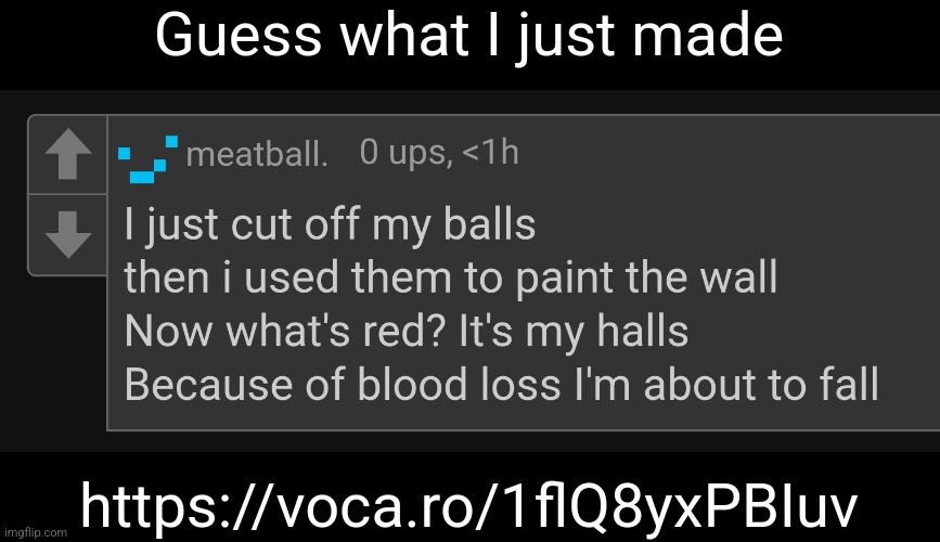 Reggae bc I can't fuckin rap | Guess what I just made; https://voca.ro/1flQ8yxPBIuv | made w/ Imgflip meme maker