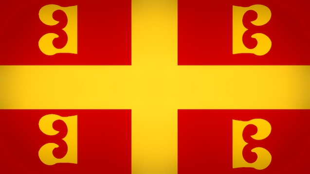 Byzantium flag Blank Meme Template