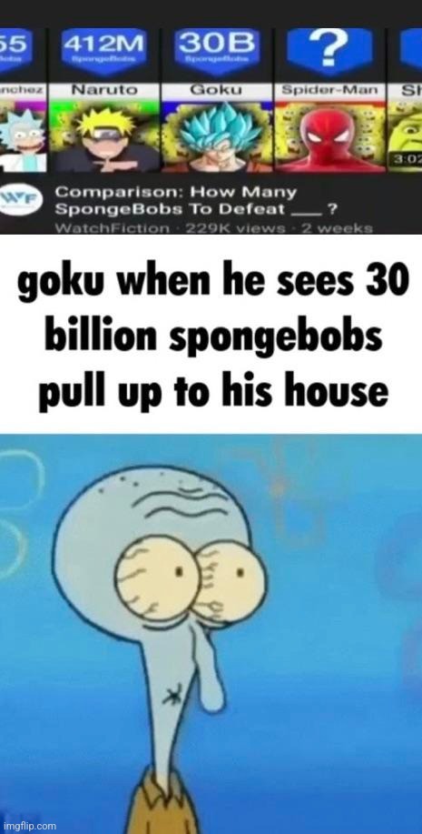 this implies that Shrek is stronger than goku | made w/ Imgflip meme maker