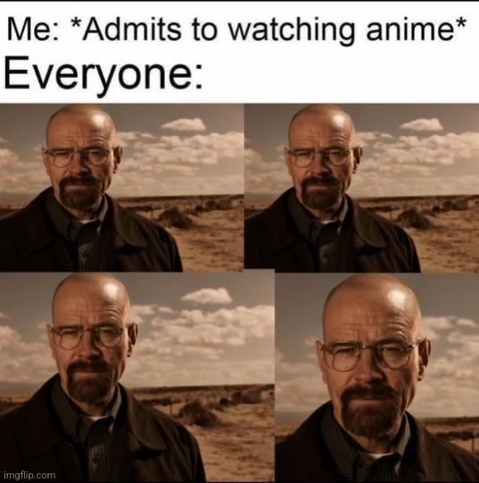 replacing anime memes with breaking bad is so funny | made w/ Imgflip meme maker