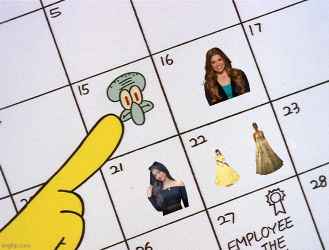 4 Days of Annoyance, Girls and Princesses | image tagged in annoy squidward day,girls,pretty girl,disney princess,youtube,deviantart | made w/ Imgflip meme maker