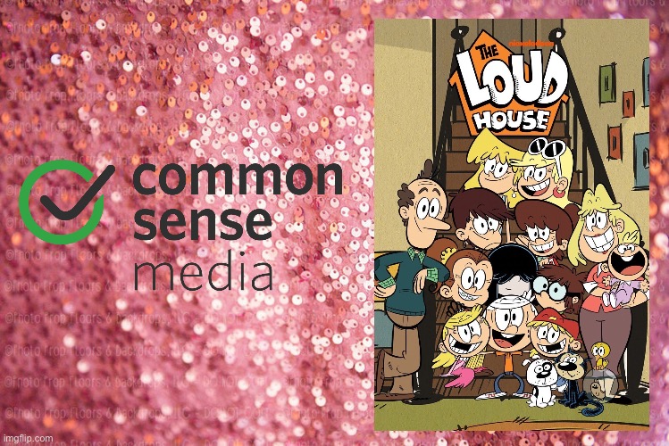 The Loud House (2016) (TV Series) | image tagged in pink sequin background,the loud house,loud house,lincoln loud,lori loud,deviantart | made w/ Imgflip meme maker