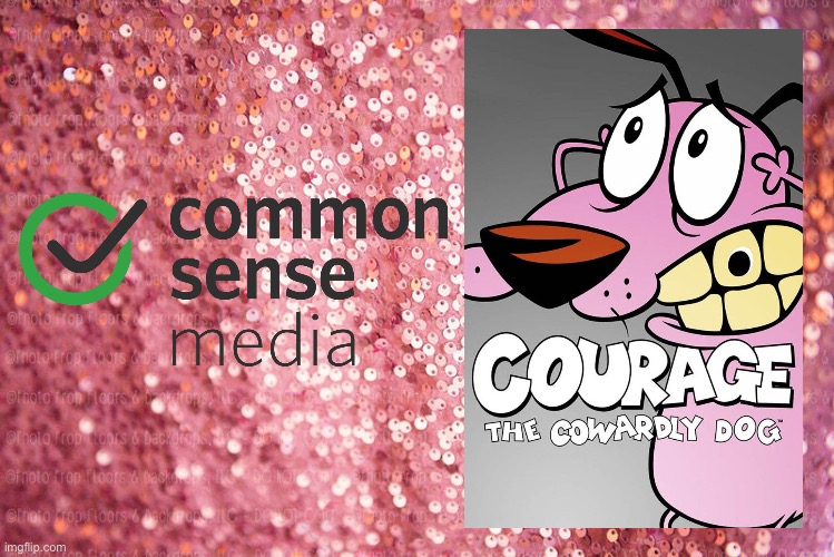 Courage the Cowardly Dog (1999) (TV Series) | image tagged in pink sequin background,90s,courage the cowardly dog,cartoon network,hbo max,deviantart | made w/ Imgflip meme maker