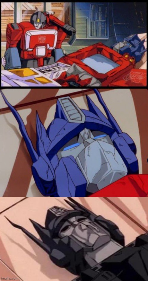 optimus prime dies | image tagged in optimus prime dies | made w/ Imgflip meme maker