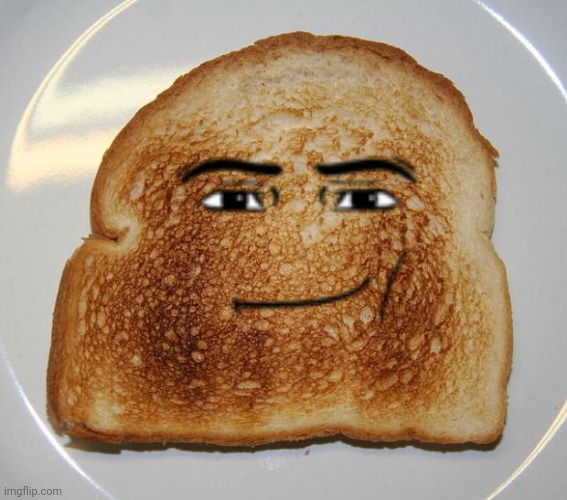 Embrace toast | image tagged in toast | made w/ Imgflip meme maker