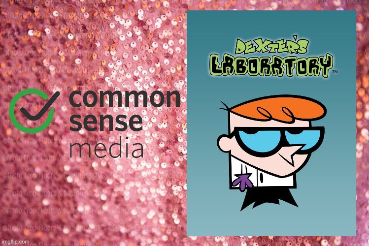 Dexter's Laboratory (1996) (TV Series) | image tagged in pink sequin background,dexters lab,90s,deviantart,cartoon network,hbo max | made w/ Imgflip meme maker