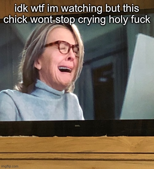 istg shes been crying for 3 minutes straight | idk wtf im watching but this chick wont stop crying holy fuck | made w/ Imgflip meme maker