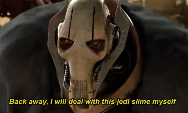 High Quality general grievous Blank Meme Template