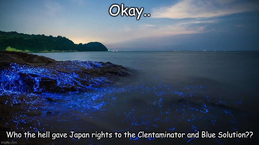 Okay.. Who the hell gave Japan rights to the Clentaminator and Blue Solution?? | image tagged in terraria,memes,funny,video games,japan,cursed image | made w/ Imgflip meme maker