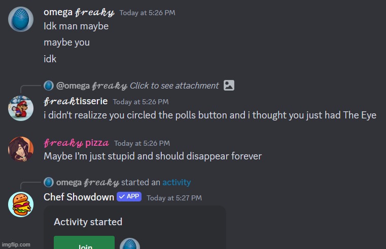 the fucking uncoordinated chaos that is the SEMEN? server | made w/ Imgflip meme maker